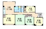 カーサ六甲の間取り画像