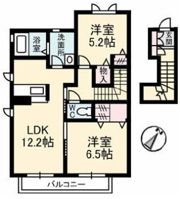 Corporuse城北の間取り画像