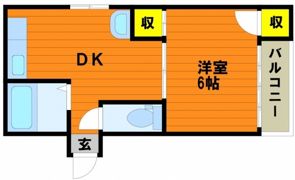 Tコーポの間取り画像