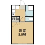 コーポ宮城野原A棟の間取り画像