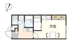 レオパレスKenの間取り画像