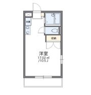 レオパレスウイング近藤の間取り画像