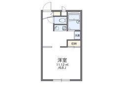 レオパレスエトワール中庄の間取り画像