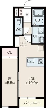 べリアス ヴィータの間取り画像