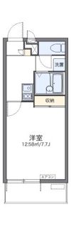 レオパレスバーン ディーⅠの間取り画像