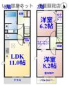 ルラーシュⅡの間取り画像