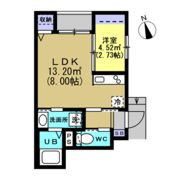 グランドール若林Ⅰの間取り画像