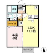 アルファーム A棟の間取り画像