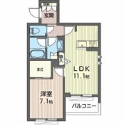 エバーグリーン奥沢の間取り画像