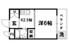 メゾン市川壱番館の間取り画像