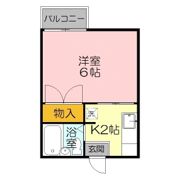 カーサ田中の間取り画像