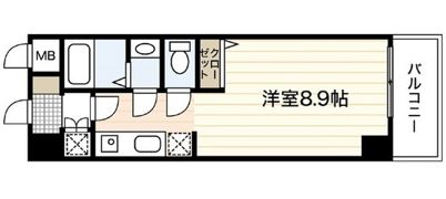 AXiS(アクシス)大塚西の間取り画像