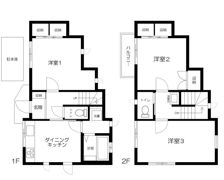 方南一丁目戸建の間取り画像