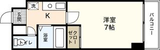 エスポアール楠木の間取り画像