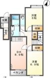 グランベル弐番館の間取り画像