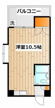 タウンハイツ木下の間取り画像