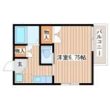 ロイヤルパインAの間取り画像