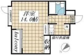 メゾン・ド・ヴィレ東神田の間取り画像