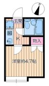リバーパーク一之江Bの間取り画像