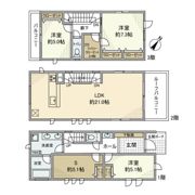 小山戸建の間取り画像