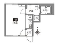 アネックスお花茶屋の間取り画像
