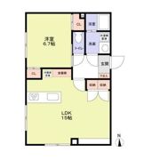 VISTA MINAMIDAIの間取り画像