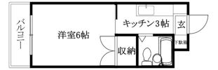コーポヤマキ B棟の間取り画像