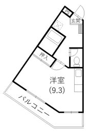 メゾンアルカディアの間取り画像