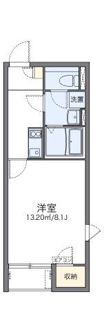 レオネクストNISHIDAの間取り画像