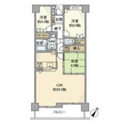 パークシティ江南四番街の間取り画像