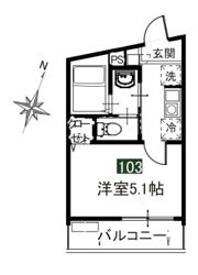 MELDIA桜区田島3丁目No.2の間取り画像