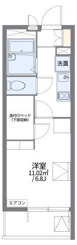 レオパレスSHINYの間取り画像