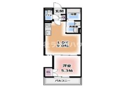 フォレストクリエオーレ朝日町の間取り画像