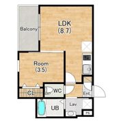 (仮称)ジーメゾン姫島アウラの間取り画像