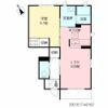 カームネス Aの間取り画像