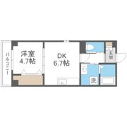 GARDENIA天王寺南の間取り画像