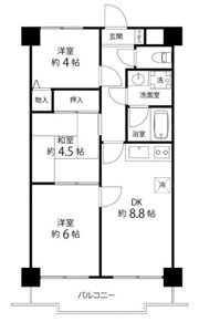 センチュリー浦和の間取り画像
