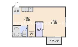 東ハイツの間取り画像