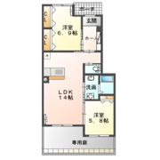 フルージュの間取り画像