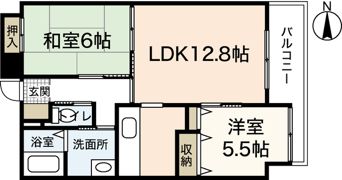 ワイビルの間取り画像