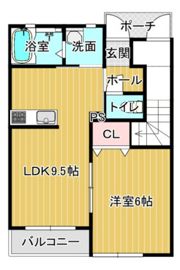 京橋南町デザイナーズコーポ（仮）の間取り画像