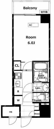 ライオンズマンション西が丘南の間取り画像