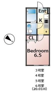 ノワール指扇の間取り画像