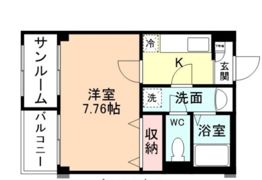 プリズム婦中Ⅰの間取り画像