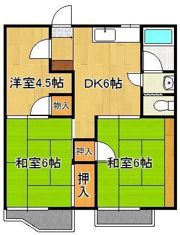 フォーブル力丸の間取り画像