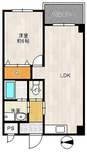 レクシア上新庄の間取り画像