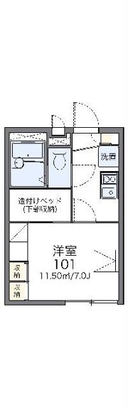 レオパレスJokerの間取り画像