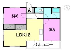寿ハイツ（祓川）の間取り画像