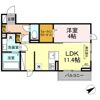 セレニータ．クワトロの間取り画像