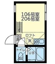 ユナイトファーストブランチ金沢の間取り画像
